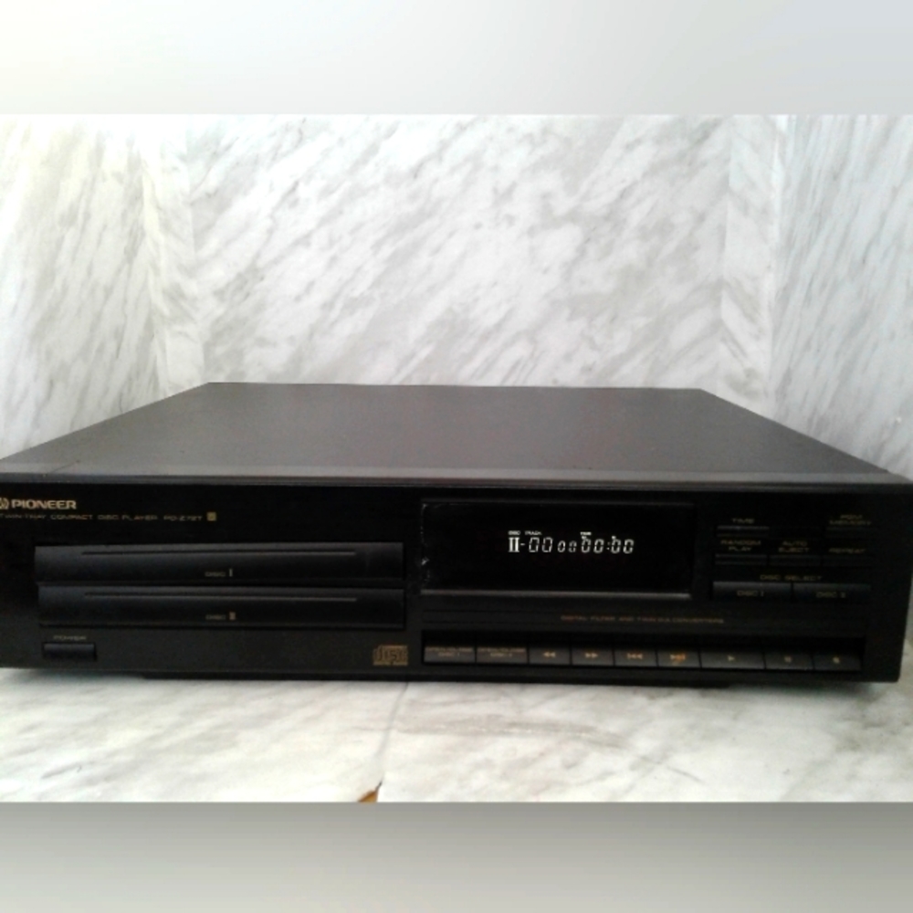 Pioneer Vintage PD-Z72T Twin-Tray CD Player '80s Japan tested working